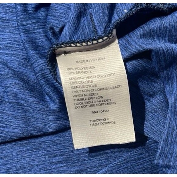 Reebok Boys 24/7 Jersey Hoodie Size L (12-14) Blue - Picture 5 of 5